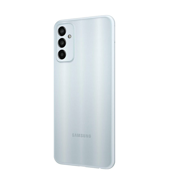 LAGERVERKAUF! Samsung Galaxy M13 (M135F/DSN) 4G, 64 GB, 4 GB, 50 MP, 5000 mAh, Light Blue (BESCHÄDIGTE BOX NEU)