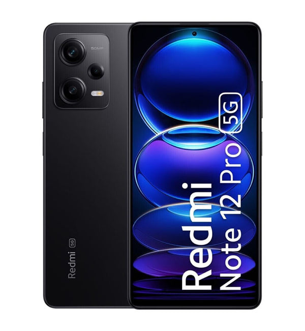 Redmi Note 12 Pro 5G, 6/128gb, 50 MP, 5000 mAh, Midnight Black