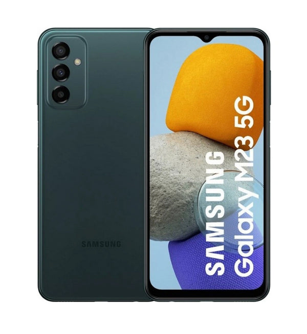 LAGERVERKAUF! Samsung Galaxy M23 (M236B/DS) 5G, 4/128 GB, 50 MP, 5000 mAh, Deep Green (BESCHÄDIGTE BOX NEU)