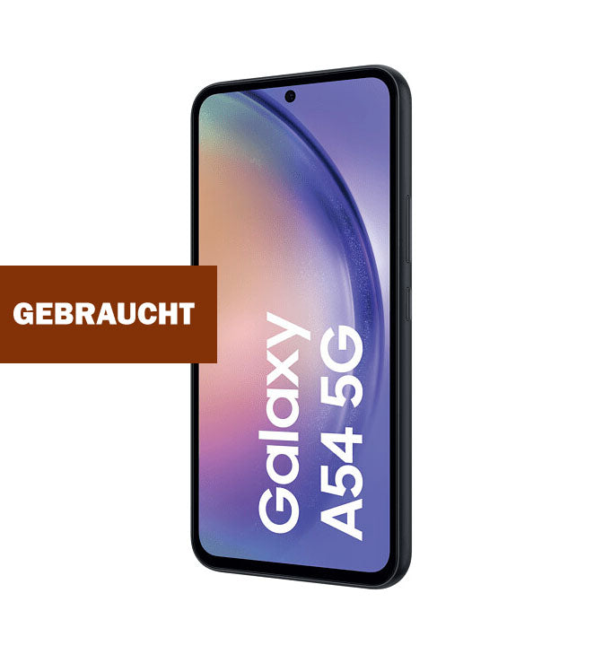 Gebraucht - Samsung Galaxy A54 (A546B/DS), 8/128 GB, 50 MP, 5000 mAh, Awesome Graphite