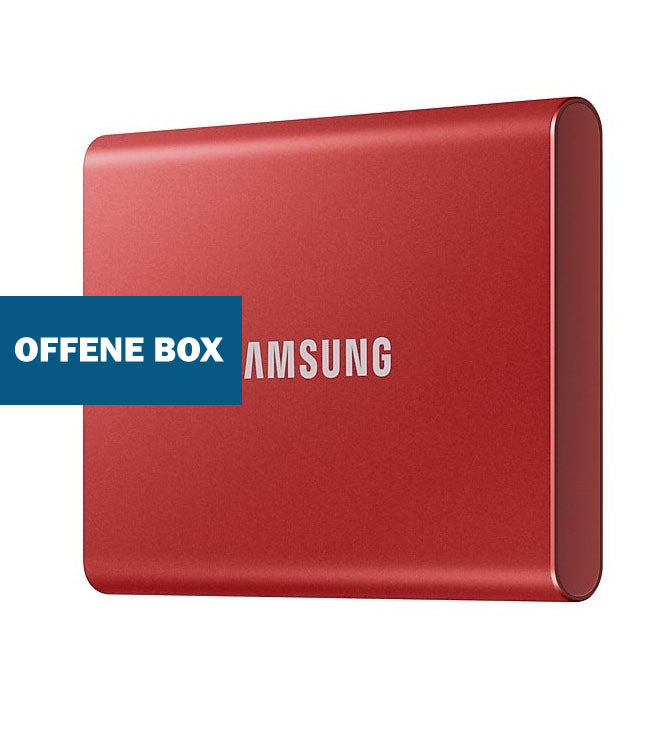 NEU AUSGEPACKT - Samsung SSD T7 500GB, Rot