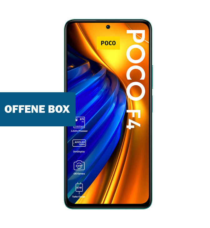 NEU AUSGEPACKT - Poco F4 Green 128 GB, 6 GB, 64 MP, 4500 mAh, Green