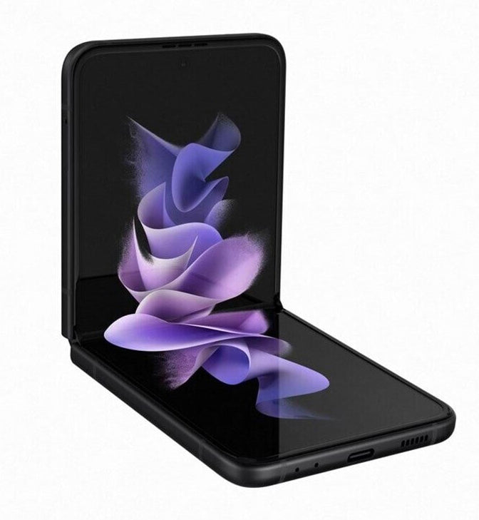 LAGERVERKAUF! Samsung Galaxy Z Flip 3 5G (F711B), 256 GB, 8 GB, 12 MP, 3300 mAh, Phantom Black (BESCHÄDIGTE BOX NEU)