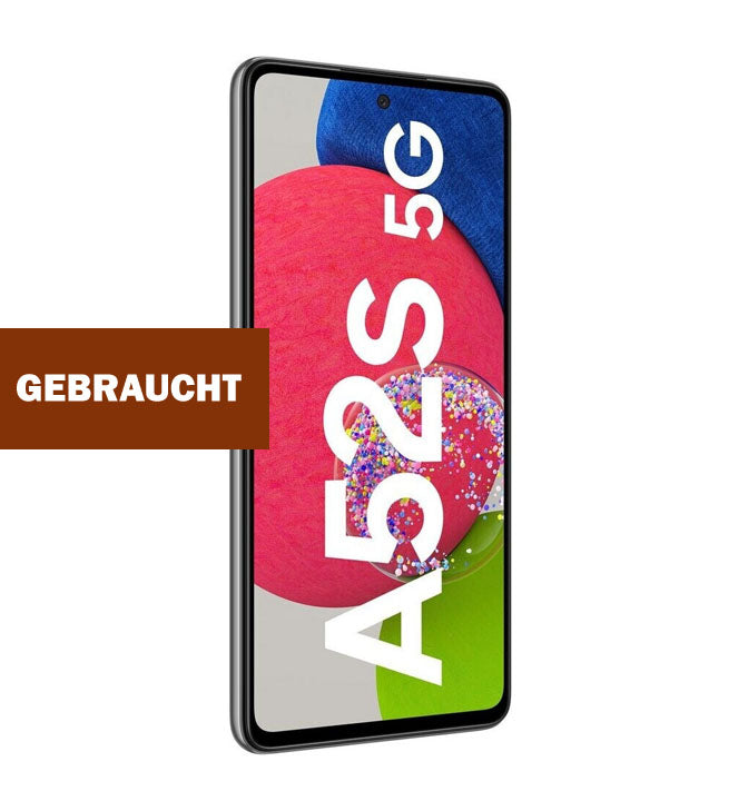 Gebraucht - Samsung Galaxy A52s 5G (A528B/DS) 5G, Awesome Black, 6/128 GB, 64 MP, 4500 mAh