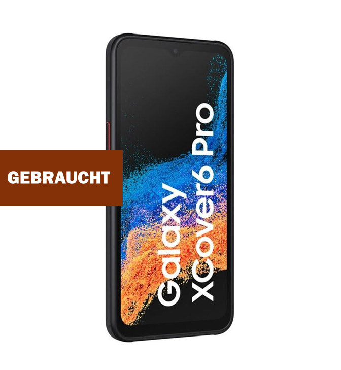 Gebraucht - Samsung Galaxy  Xcover 6 Pro 5G, 128 GB, 6 GB, 50 MP, 4050 mAh, Schwarz