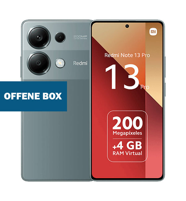 NEU AUSGEPACKT - Redmi Note 13 Pro 256 GB 8 GB, 200 MP, 5100mAh, Forest Green