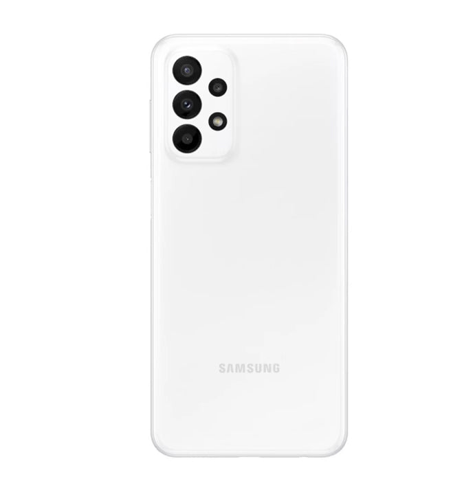 Samsung Galaxy A23 A236B/DSN 5G, 128 GB, 4 GB, 50 MP, 5000 mAh, White (BESCHÄDIGTE BOX NEU)