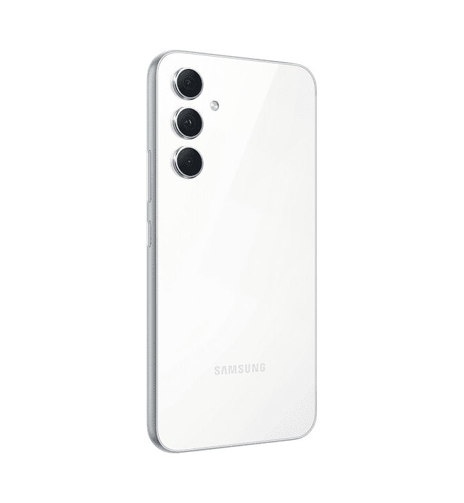 LAGERVERKAUF! Samsung Galaxy A54 (A546B/DS) 5G, 8/128 GB, 50 MP, 5000 mAh, Awesome White (BESCHÄDIGTE BOX NEU)