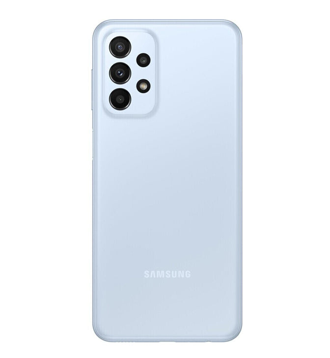 Samsung Galaxy A23 A236B/DSN 5G, 128 GB, 4 GB, 50 MP, 5000 mAh, Light Blue (BESCHÄDIGTE BOX NEU)