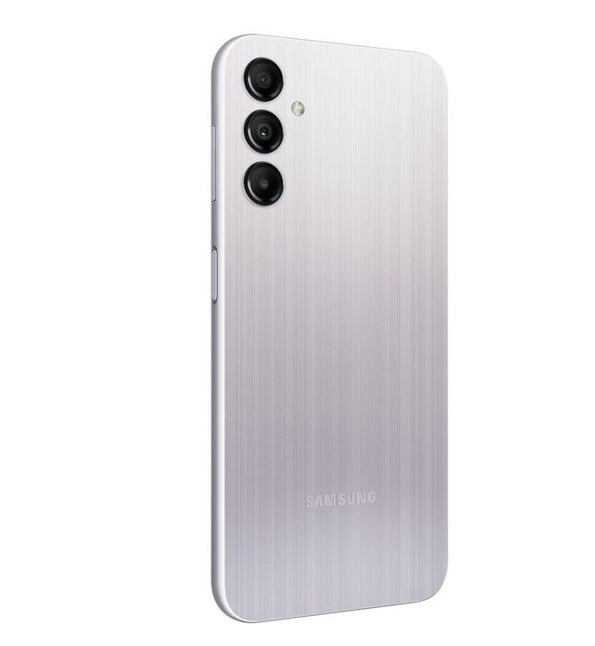 LAGERVERKAUF! Samsung Galaxy A14 (A145R/DSS) 4G, 64 GB, 4 GB, 50 MP, 5000 mAh, Silver (BESCHÄDIGTE BOX NEU)