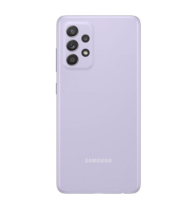 LAGERVERKAUF! Samsung Galaxy A52s 5G (A528B/DS), 6/128 GB, 64 MP, 4500 mAh, Awesome Violet (BESCHÄDIGTE BOX NEU)