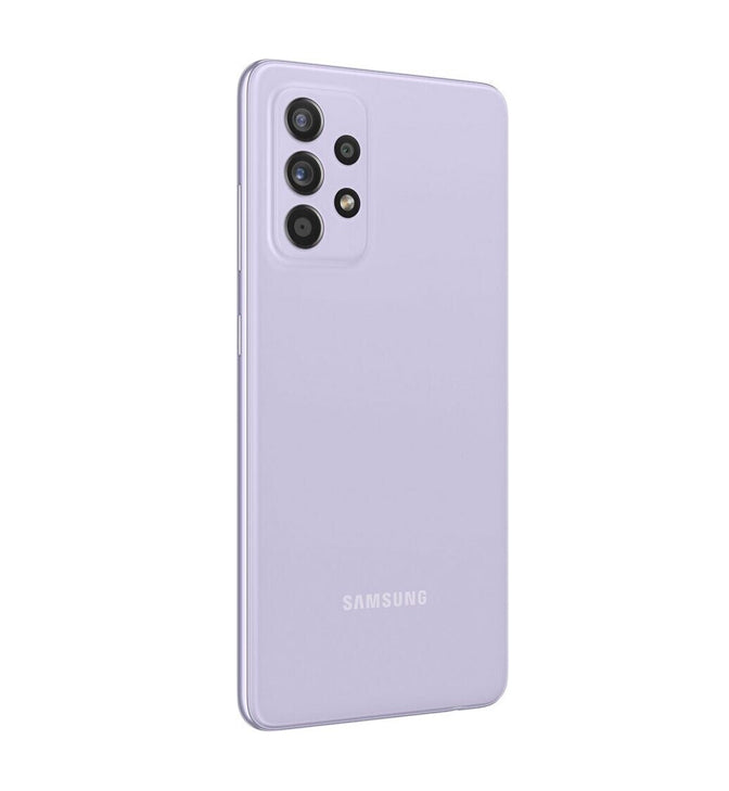 LAGERVERKAUF! Samsung Galaxy A52s 5G (A528B/DS), 6/128 GB, 64 MP, 4500 mAh, Awesome Violet (BESCHÄDIGTE BOX NEU)