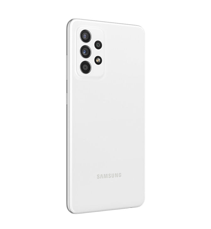 LAGERVERKAUF! Samsung Galaxy A52 (A525F/DS) 4G, 128 GB, 6 GB, 48 MP, 4500 mAh, Awesome White (BESCHÄDIGTE BOX NEU)