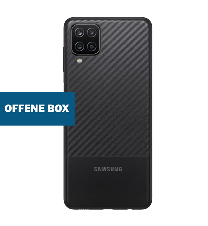 Samsung Galaxy A12 Smartphone, Black, Rückseite