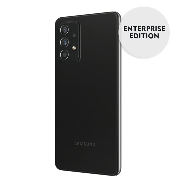 LAGERVERKAUF! Samsung Galaxy A52 (A526B) 5G, 128 GB, 6 GB, 48 MP, 4000 mAh, Awesome Black Enterprise Edition (beschädigte box NEU)