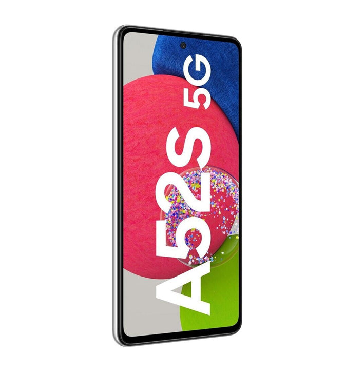 LAGERVERKAUF! Samsung Galaxy A52s 5G (A528B/DS), 6/128 GB, 64 MP, 4500 mAh, Awesome White (BESCHÄDIGTE BOX NEU)
