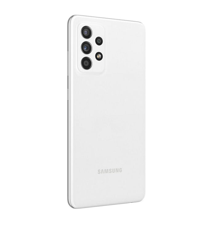 LAGERVERKAUF! Samsung Galaxy A52s 5G (A528B/DS), 6/128 GB, 64 MP, 4500 mAh, Awesome White (BESCHÄDIGTE BOX NEU)