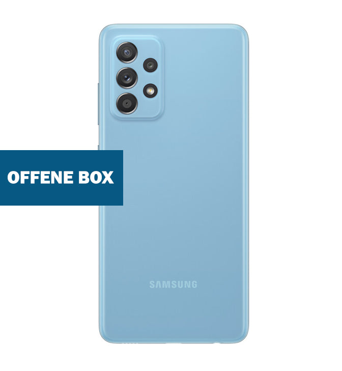 NEU ausgepackt - Samsung Galaxy A52 (A525F/DS) 4G, 128 GB, 6 GB, 48 MP, 4500 mAh, Awesome Blue
