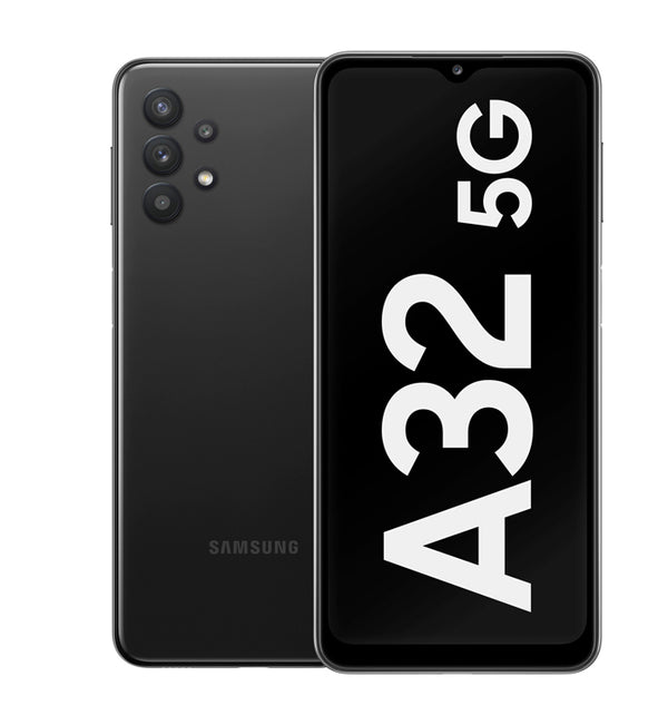LAGERVERKAUF! Samsung Galaxy A32 (A326B) 5G, 128 GB, 4 GB, 48 MP, 5000 mAh, Awesome Black (beschädigte box NEU)