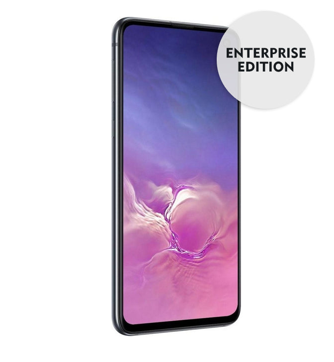 Samsung Galaxy S10e Enterprise Edition, Black, Vorderseite