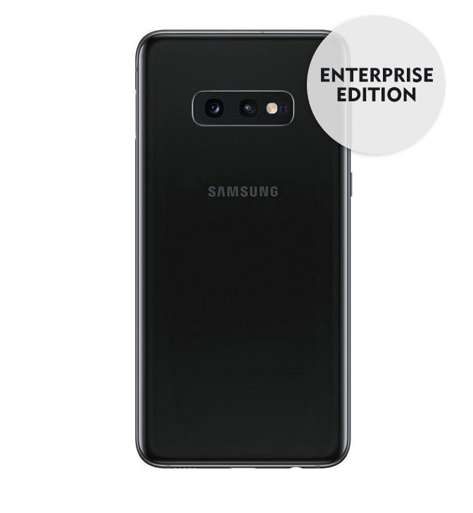 Samsung Galaxy S10e Enterprise Edition, Black, Rückseite