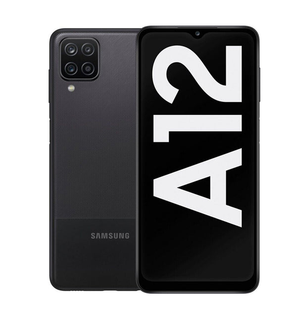 Samsung Galaxy A12 Smartphone 128 GB, 4 GB, 48 MP, 5000 mAh, Black