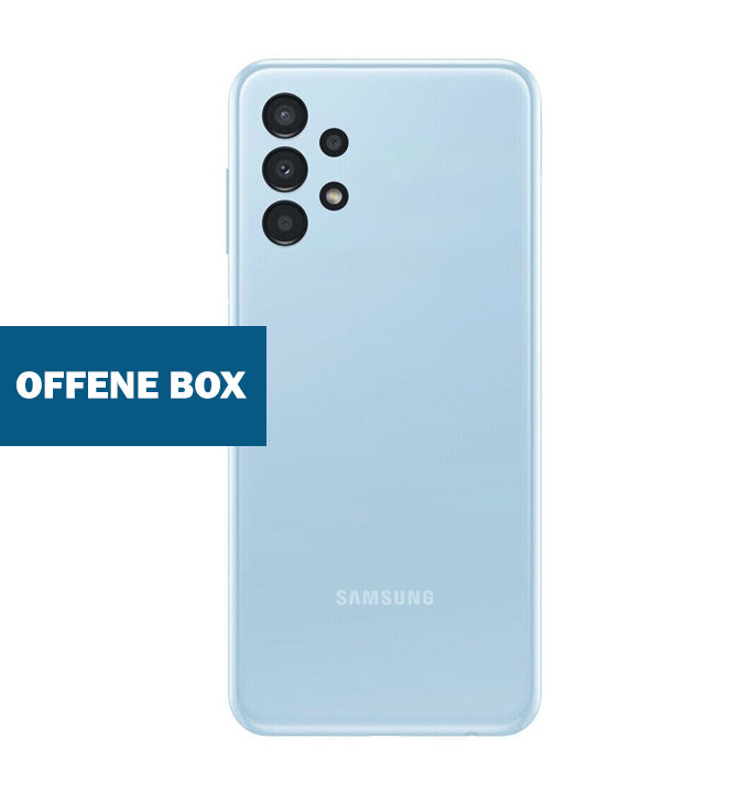 NEU ausgepackt - Samsung Galaxy A13 (A135F/DSN) Smartphone 64 GB, 4 GB, 50 MP, 5000 mAh, Blue