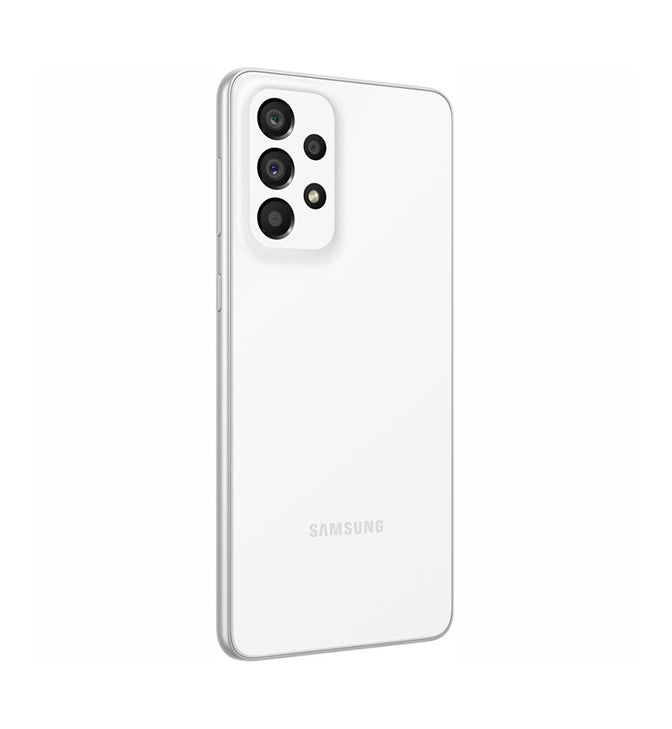 LAGERVERKAUF! Samsung Galaxy A33 5G (A336B/DSN), 128 GB, 6 GB, 48 MP, 5000 mAh, Awesome White (BESCHÄDIGTE BOX NEU)
