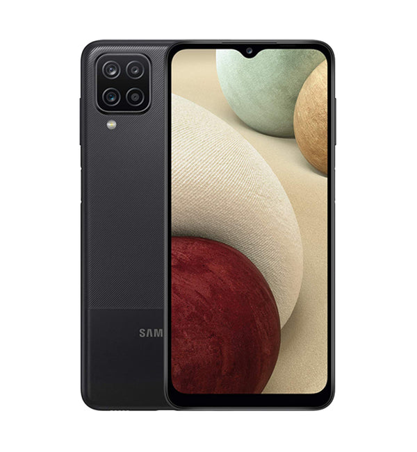 LAGERVERKAUF! Samsung Galaxy A12 (A125F/DSN) Smartphone 64 GB, 4 GB, 48 MP, 5000 mAh, Black (beschädigte box NEU)