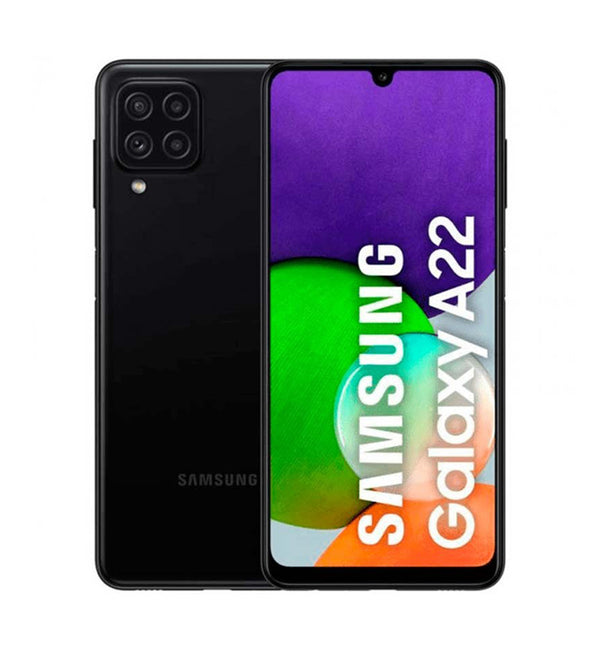 LAGERVERKAUF! Samsung Galaxy A22 (A225F/DSN) 4G, 128 GB, 4 GB, 48 MP, 5000 mAh, Black (beschädigte box NEU)