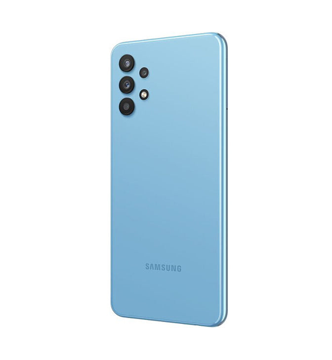 LAGERVERKAUF! Samsung Galaxy A32 (A326B) 5G, 128 GB, 4 GB, 48 MP, 5000 mAh, Awesome Blue (beschädigte box NEU)